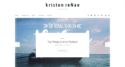 Desktop Screenshot of kristenrenae.com