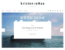 Tablet Screenshot of kristenrenae.com